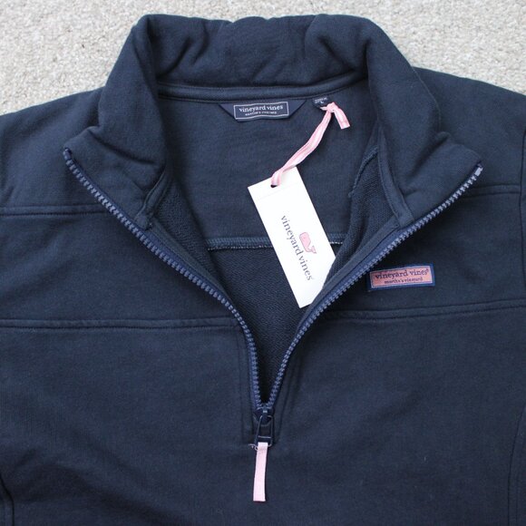 Vineyard Vines Sweatshirt NWT Mens Large Blue Collegiate Shep Shirt Ford Logo - Picture 9 of 16